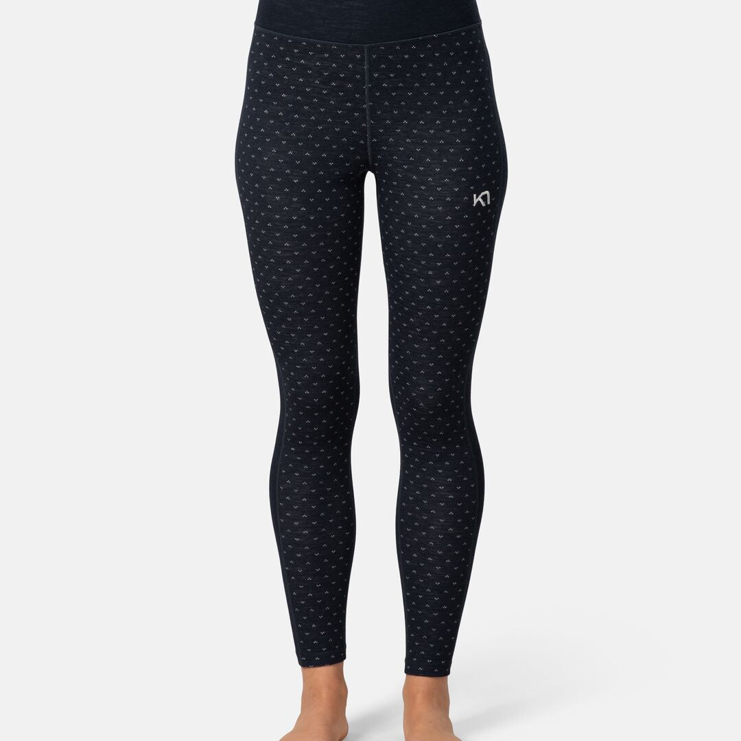 Kari Traa Vilma High Waist Base Layer Pants Skiunderbukser Dame - Royal