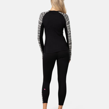 Kari Traa Tale Long Sleeve Skiundertrøje Dame - Black -