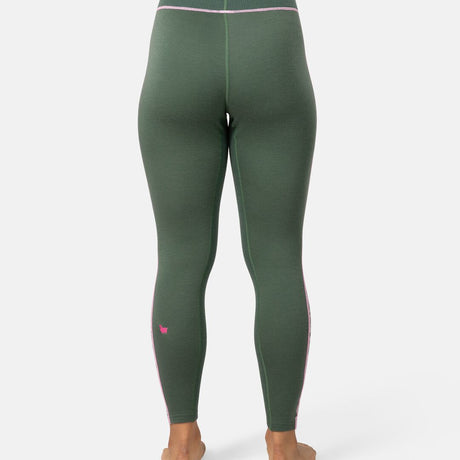 Kari Traa Tale Long Sleeve Skiundertøj Sæt Dame - Thyme Green -