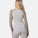 Kari Traa Kaia Set Skiundertøj Sæt Dame - Light Grey Melange