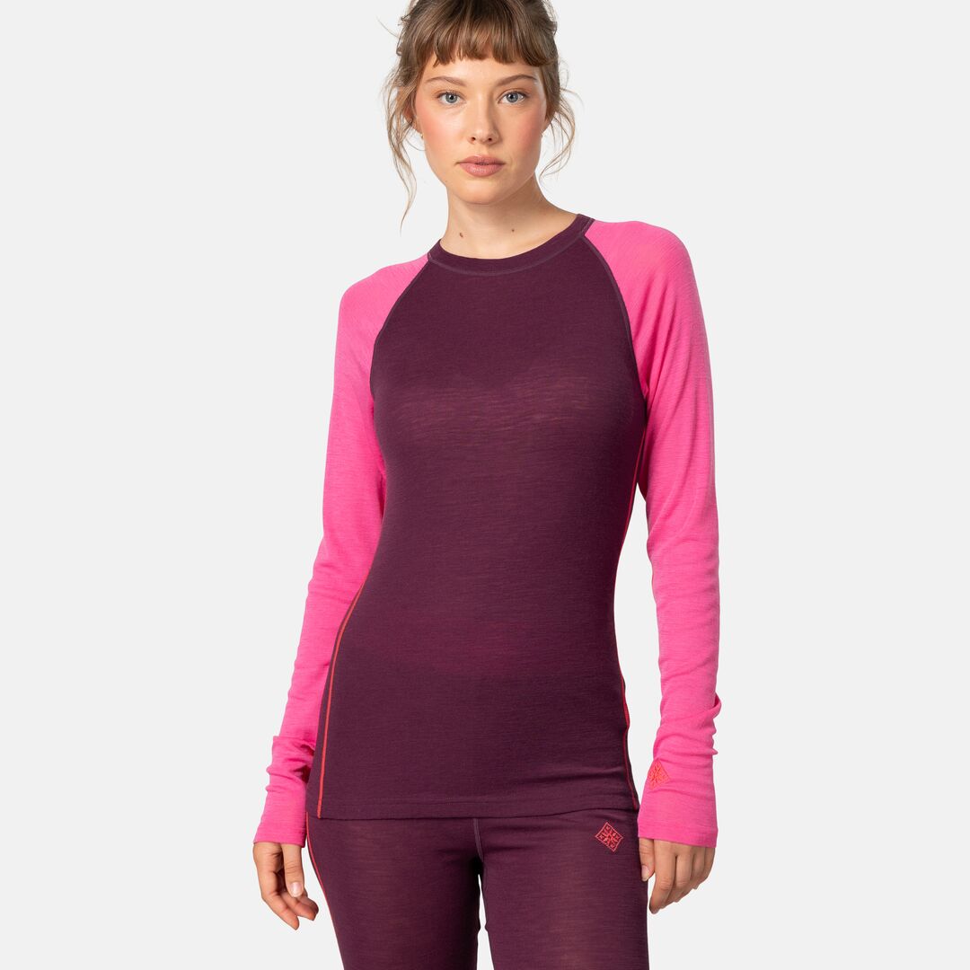 Kari Traa Kaia Set Skiundertøj Sæt Dame - Wine