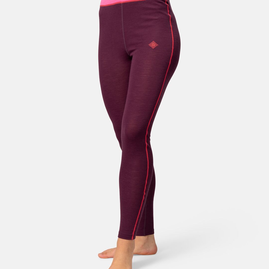 Kari Traa Kaia Set Skiundertøj Sæt Dame - Wine