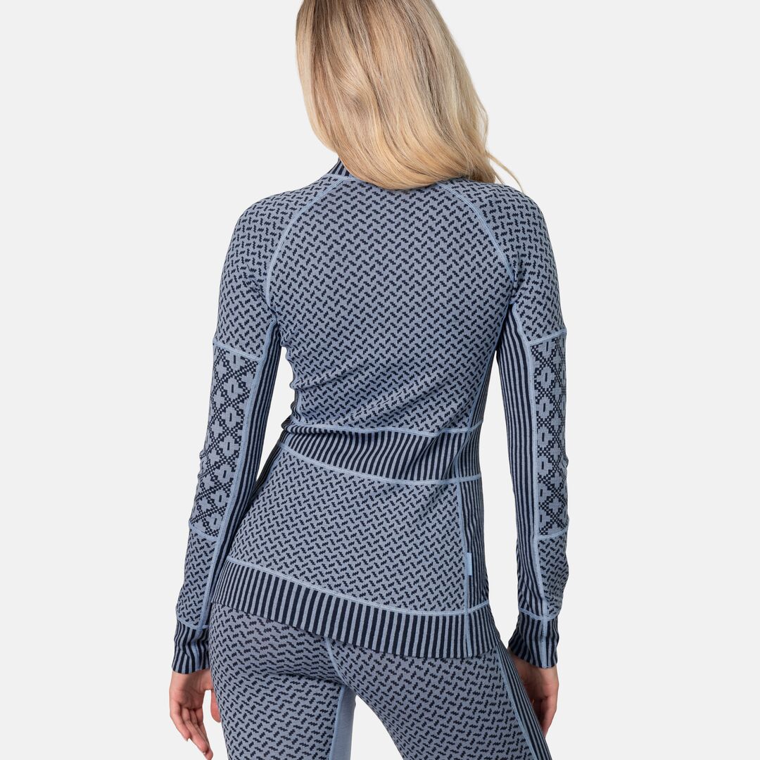 Kari Traa Smekker Half Zip Skiundertrøje Dame - Iris