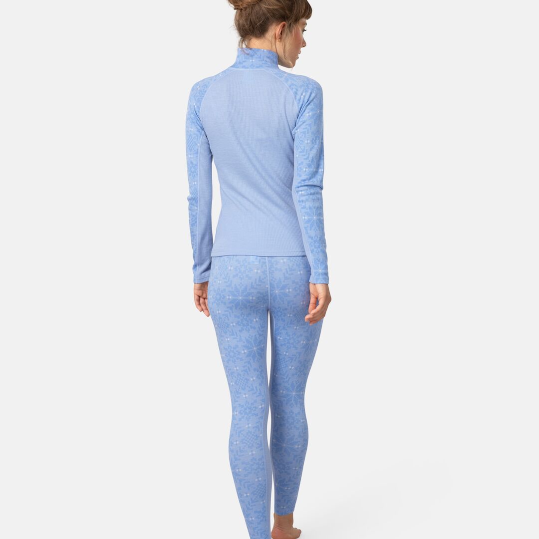 Kari Traa Edith Half Zip Skiundertrøje Dame - Iris -