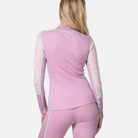 Kari Traa Anna Half Zip Skiundertrøje Dame - Bloom Purple -