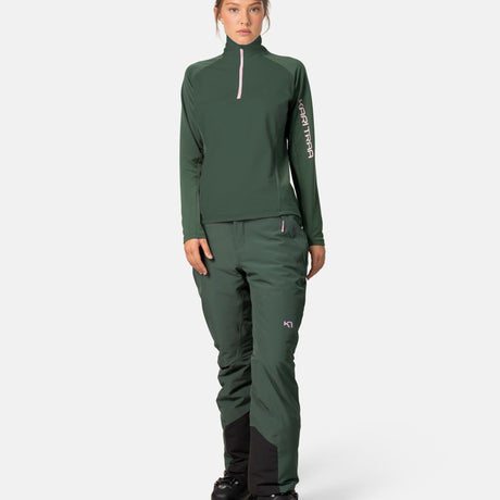 Kari Traa Evelyn Midlayer Dame - Thyme Green -