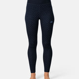 Kari Traa Vilma High Waist Base Layer Pants Skiunderbukser Dame - Sea