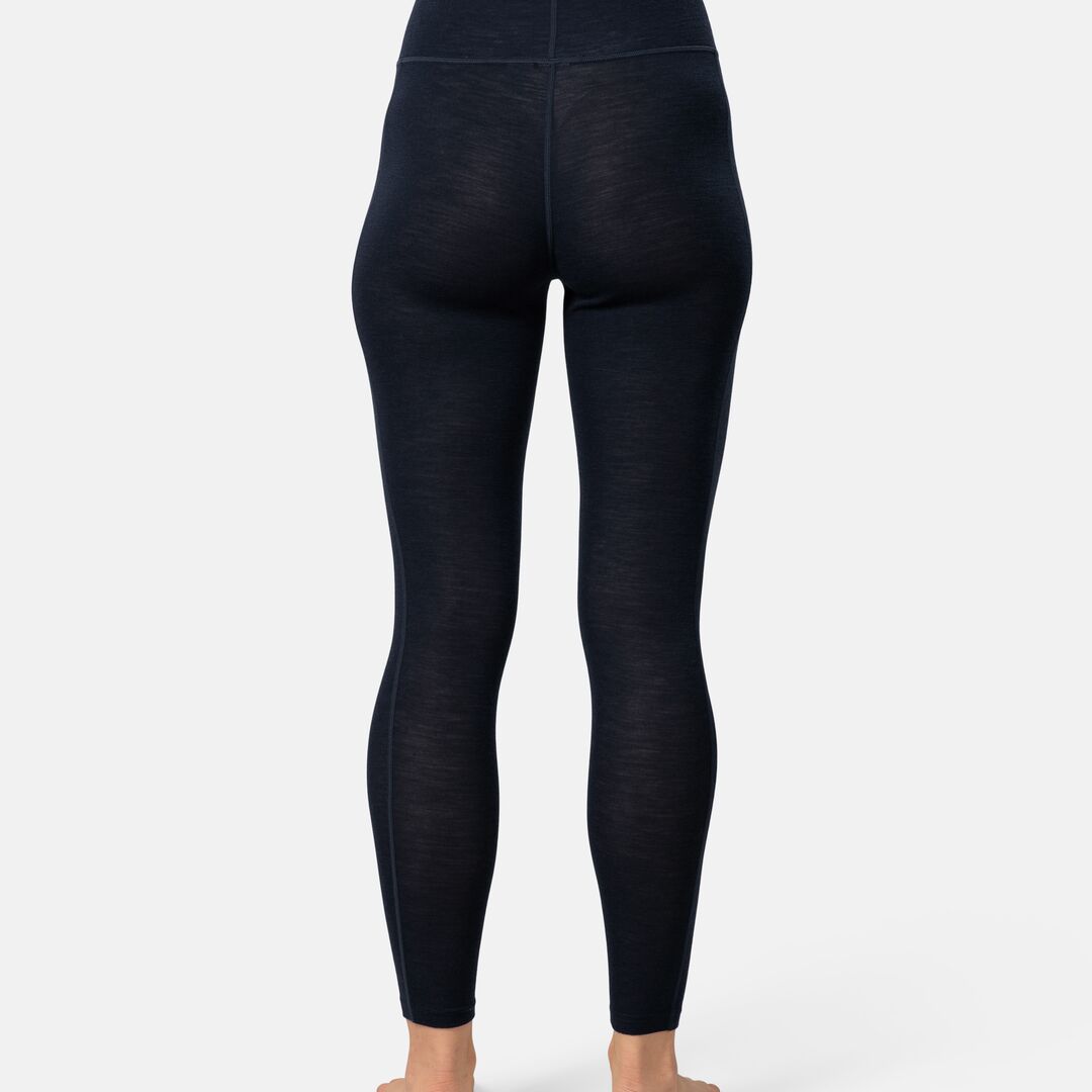 Kari Traa Vilma High Waist Base Layer Pants Skiunderbukser Dame - Sea