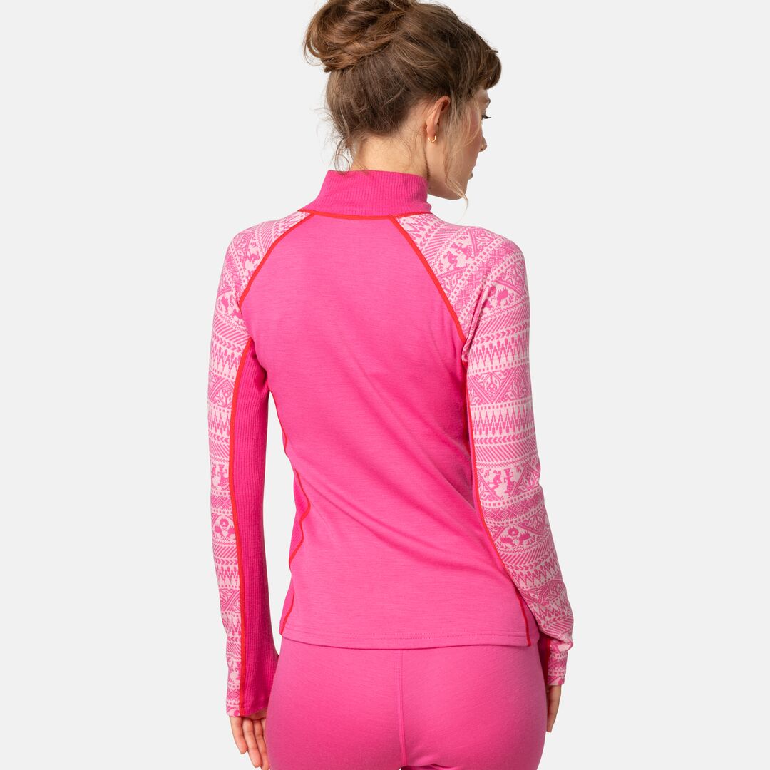 Kari Traa Tale Half Zip Skiundertøj Sæt Dame - Spink -