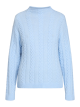 Redgreen Woman Jasmin Striktrøje Dame – Light Blue Melange