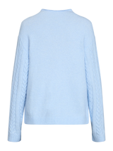 Redgreen Woman Jasmin Striktrøje Dame – Light Blue Melange