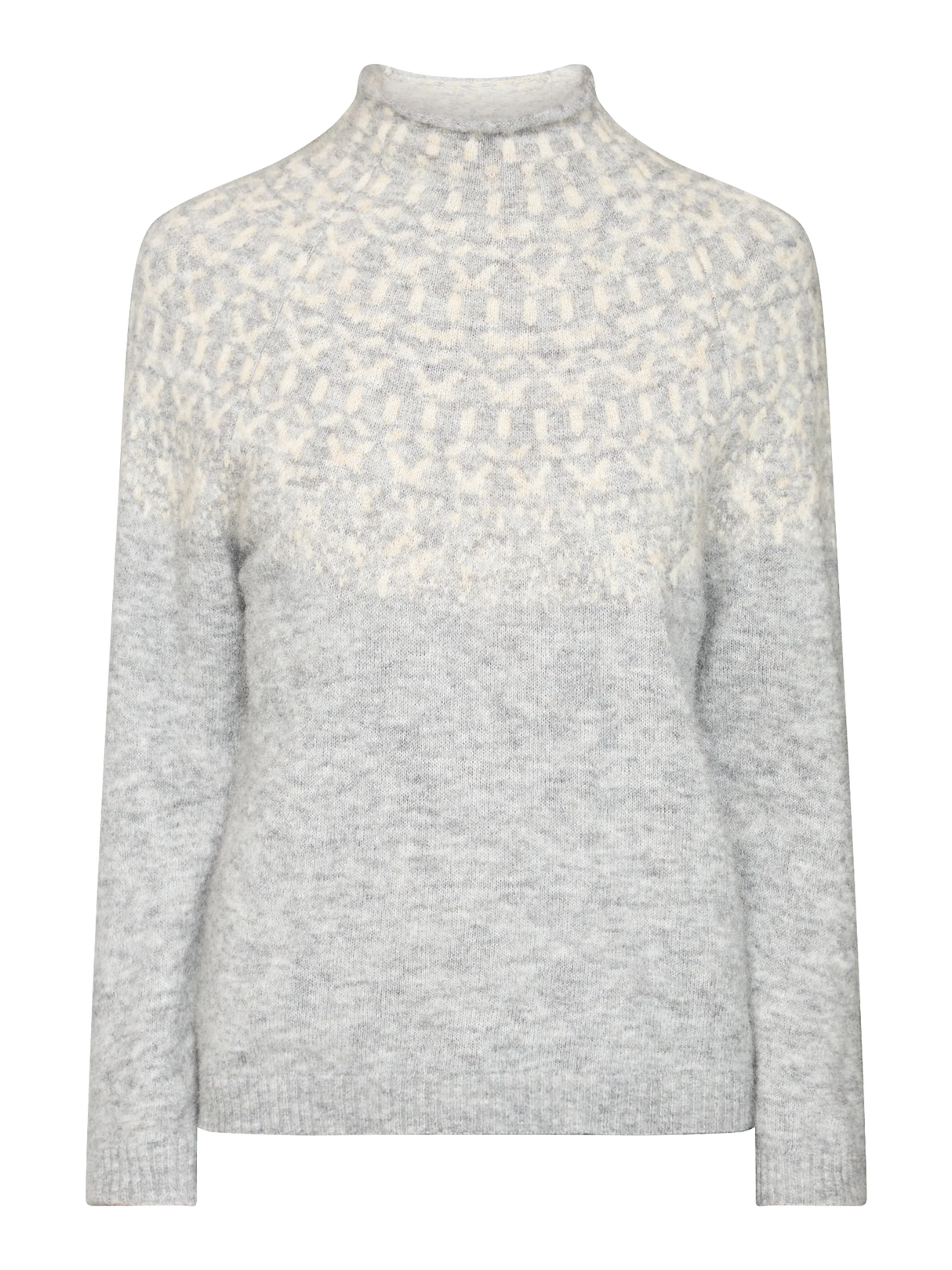 Redgreen Women Jesebel Knit Sweater Dame - Grey Melange