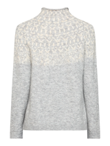 Redgreen Women Jesebel Knit Sweater Dame - Grey Melange