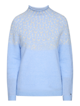 Redgreen Women Jesebel Knit Sweater Dame - Light Blue Melange