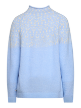 Redgreen Women Jesebel Knit Sweater Dame - Light Blue Melange
