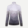 Kjus Women Motion Print Half-Zip Skiundertrøje Dame