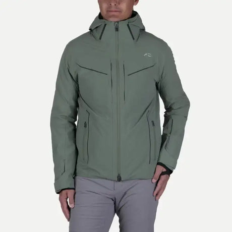 Kjus Men's Formula Jacket Skijakke Herre - Green Smoke