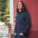 Kjus Men Yellowstone Shirt Skjorte Herre - Admiral Blue/KJUS Navy -