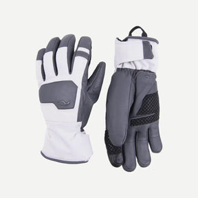 Kjus Men's Leather Gloves Skihandsker Herre - Alloy Iron 9