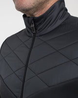 Kjus Men's Formula Midlayer Jacket Mellemlag Herre - Black - - K00626_K0062623_D01