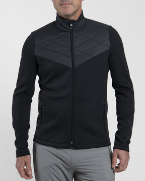 Kjus Men's Formula Midlayer Jacket Mellemlag Herre - Black - Black - K00626_K0062623_MF