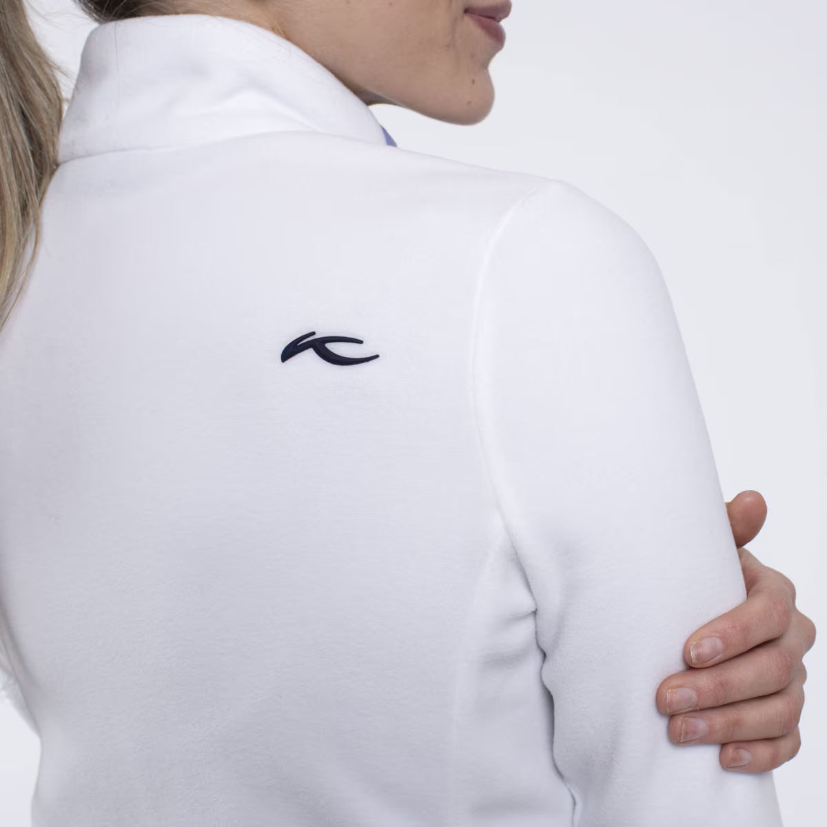 Kjus Women's Lucerne Jacket Jakke Dame - White/Reflection -