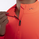 KJUS Boys' Austin Midlayer Half-Zip Børn - Solar Flare -