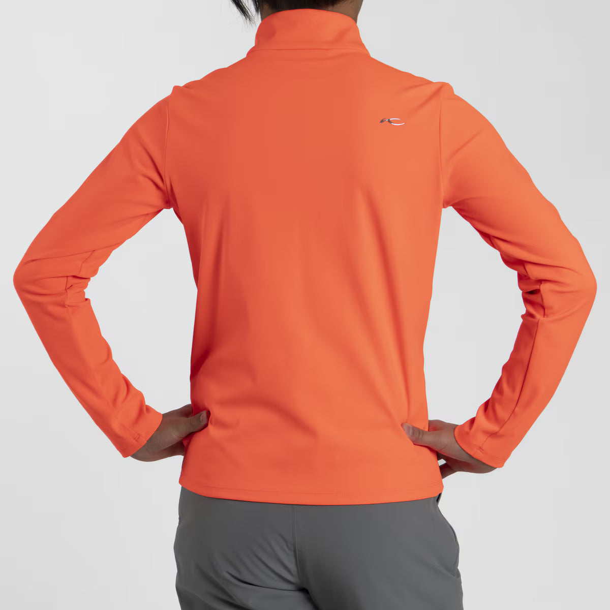 KJUS Boys' Austin Midlayer Half-Zip Børn - Solar Flare -