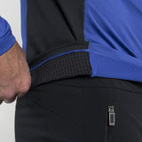 Kjus Men's Dispatch Midlayer Half-Zip Herre - Trailblazer/Black