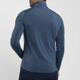 Kjus Men's Trace 2.0 Midlayer Half-Zip Herre - Admiral Blue/KJUS Navy