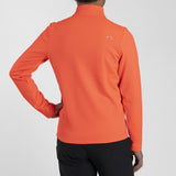 KJUS Boys' Chase Midlayer Jacket Børn - Solar Flare/Black -