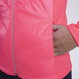 Kjus Girls Icicles Midlayer Jacket Sample - Cyber Pink -
