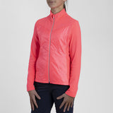 Kjus Girls Icicles Midlayer Jacket Sample - Cyber Pink - Cyber Pink 152