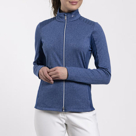 Kjus Women's Radun 2.0 Midlayer Jacket Dame - Sapphire - Sapphire