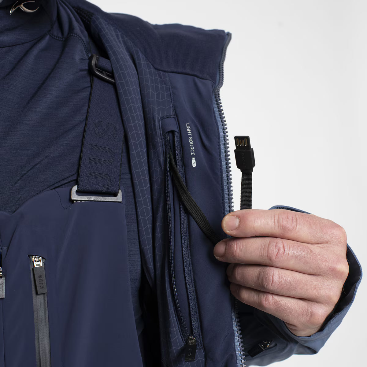 Kjus Men's Lasse Airflow Jacket Skijakke Herre - KJUS Navy/Admiral Blue