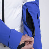 Kjus Men's Green Line 2.0 Jacket Skijakke Herre - White/Trailblazer