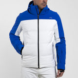 Kjus Men's Green Line 2.0 Jacket Skijakke Herre - White/Trailblazer
