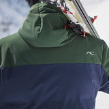 Kjus Men's Green Line 2.0 Jacket Skijakke Herre - White/Trailblazer
