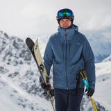 Kjus Men's Lucas FRX Shell Jacket Skijakke Herre - Admiral Blue/KJUS Navy