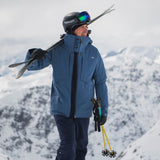 Kjus Men's Lucas FRX Shell Jacket Skijakke Herre - Admiral Blue/KJUS Navy