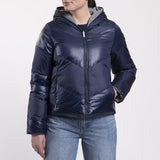Kjus Women's Women's Backflip Jacket Vendbar Dunjakke Dame - KJUS Navy/Reflective - KJUS Navy Reflective