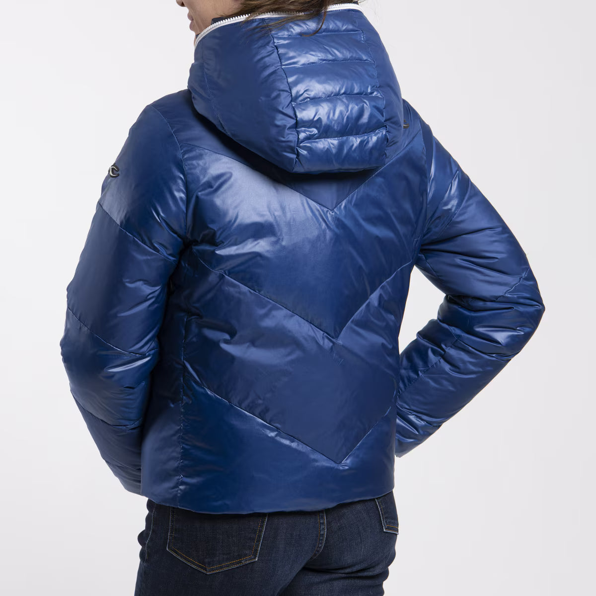 Kjus Women's Women's Backflip Jacket Vendbar Dunjakke Dame - Sapphire/KJUS Navy -