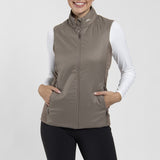 Kjus Women's Radiation Gilet Vest Dame - Willow/White - Willow White
