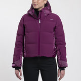 KJUS Women's Avalon Jacket Skijakke Dame - Deep Ruby - Deep Ruby