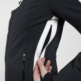 Kjus Women's Formula Jacket Skijakke Dame - Black/White -