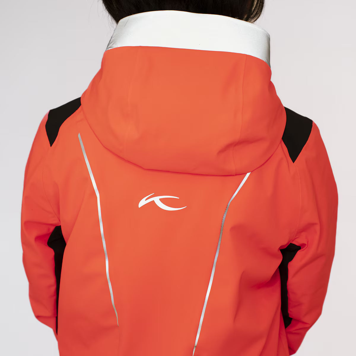 KJUS Boys' Formula Jacket Skijakke Børn - Solar Flare/Black