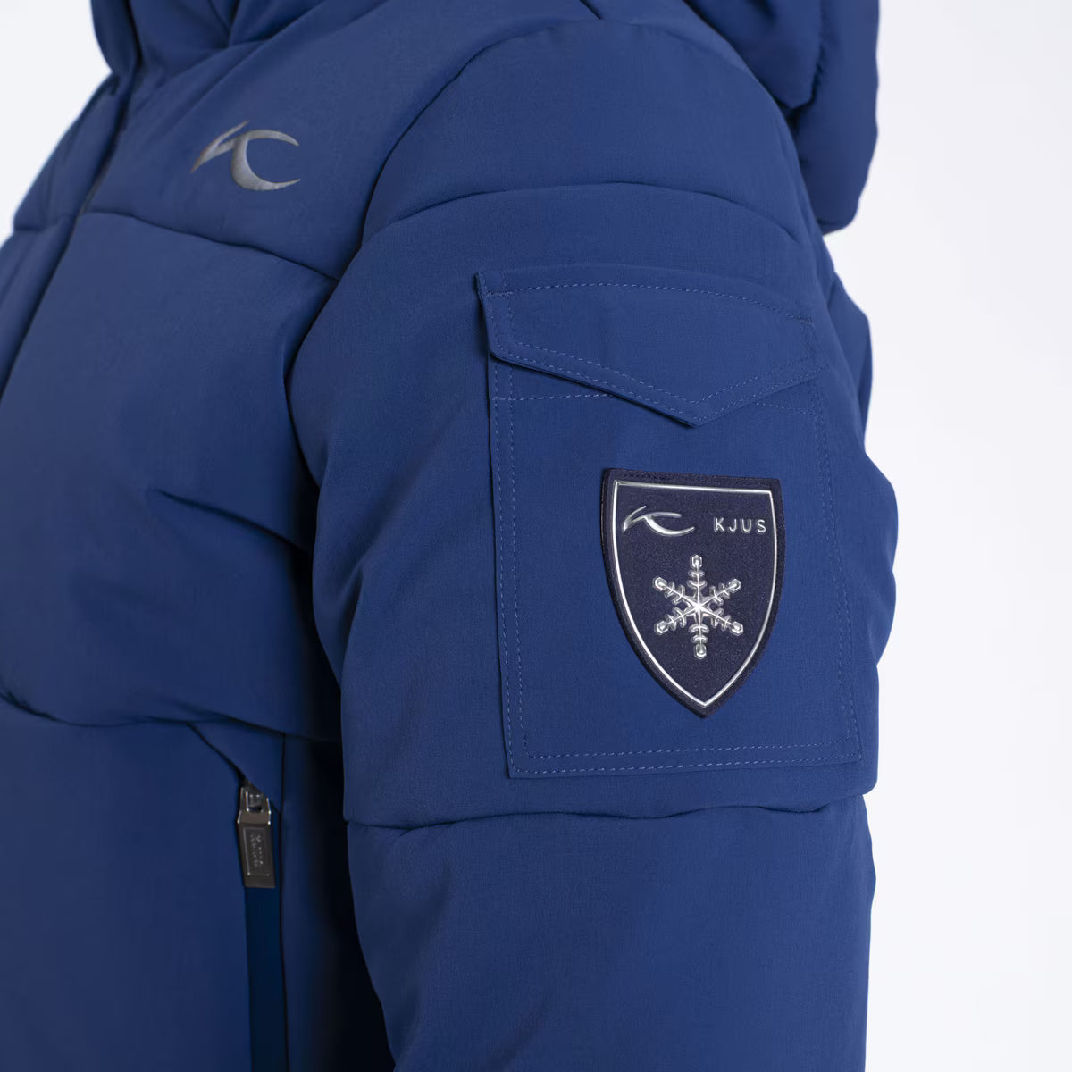 Kjus Girls' Slopes Jacket - Sapphire/Cyber Pink -