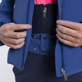 Kjus Girls' Slopes Jacket - Sapphire/Cyber Pink -