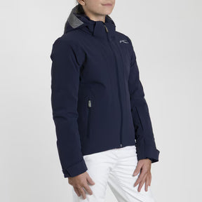 Kjus Girls' Downhill Jacket - Atlanta Blue - Atlanta Blue