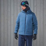 Kjus Men's FRX Blackcomb Hooded Dunjakke Herre - Admiral Blue/KJUS Navy